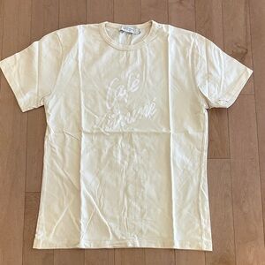 MAISON KITSUNE Cream Short Sleeve Tee